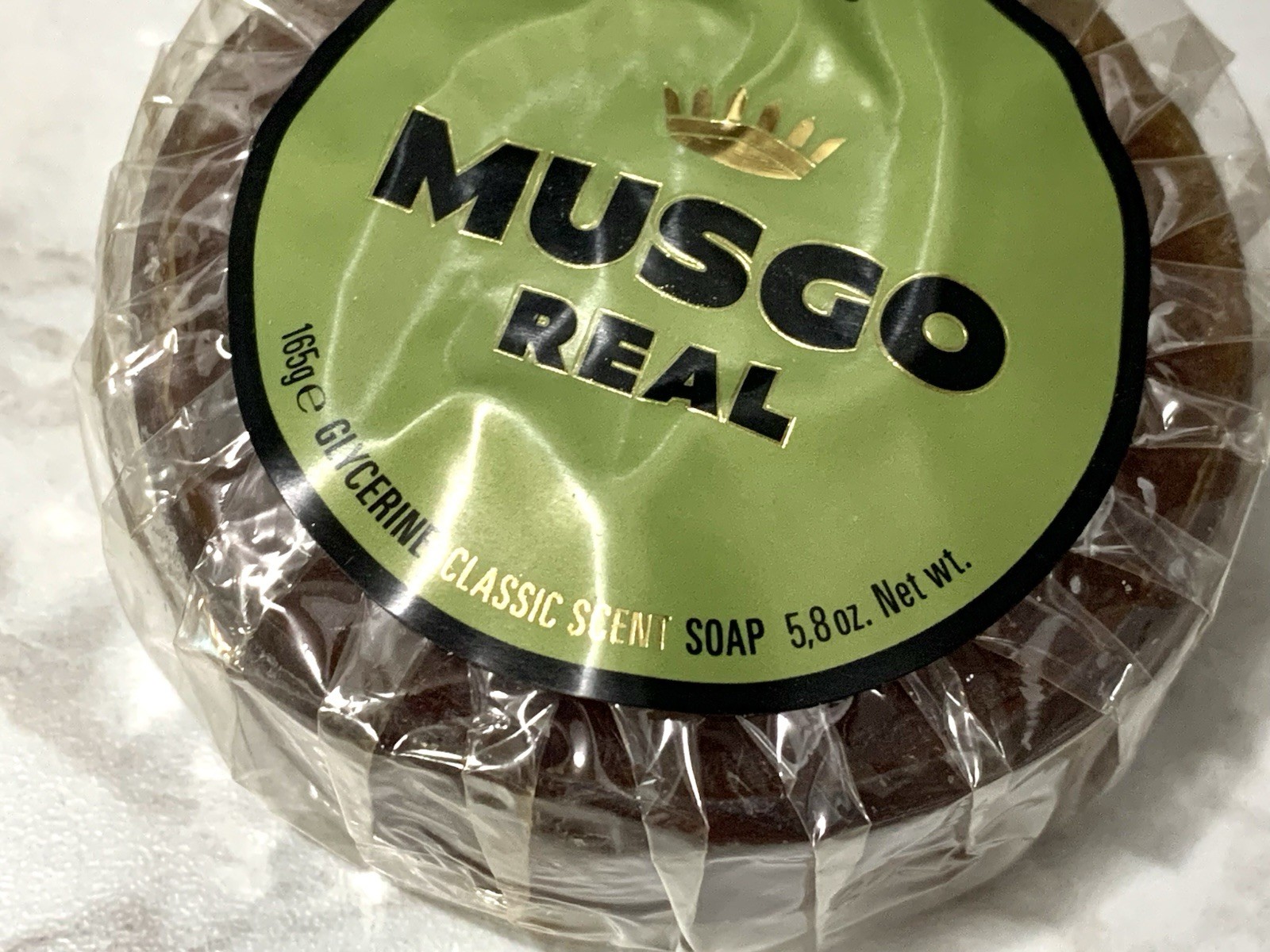 2X Musgo Real Men’s Glycerine Classic Scent Oil Soap 5.8 oz Sealed (#RR5)