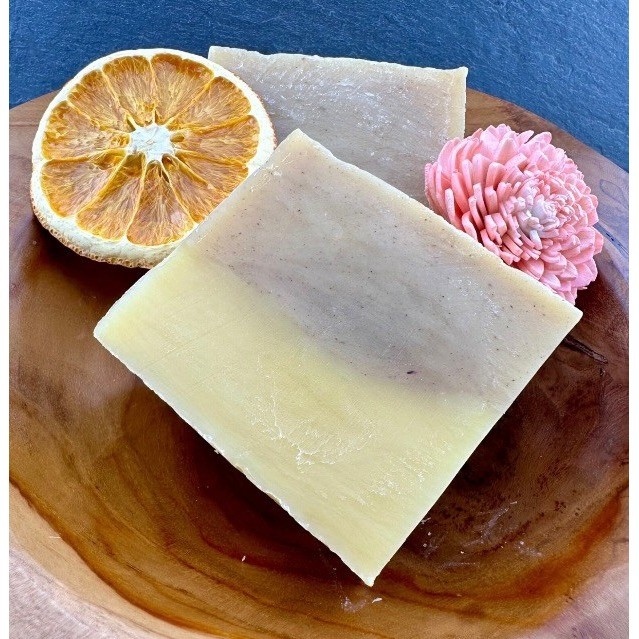 Handcrafted Natural Bar Soap Earth Day Scent Organic Ingredients 4.5oz