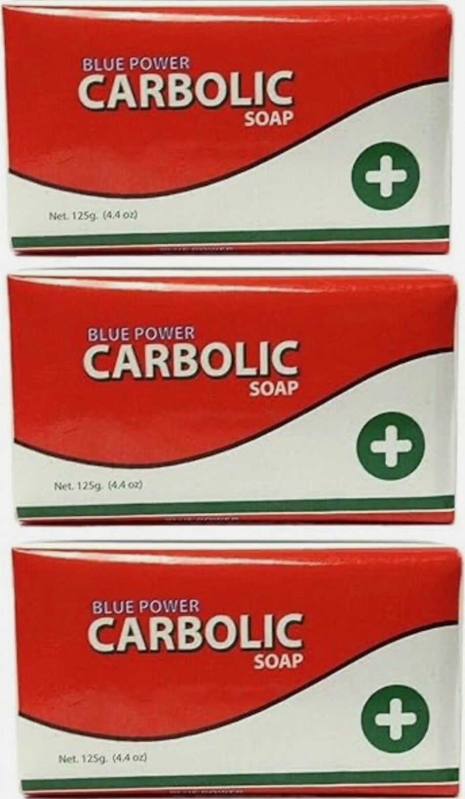 Jamaican Blue Power Carbolic Soap 125g – 3 Packs Product of Jamaica