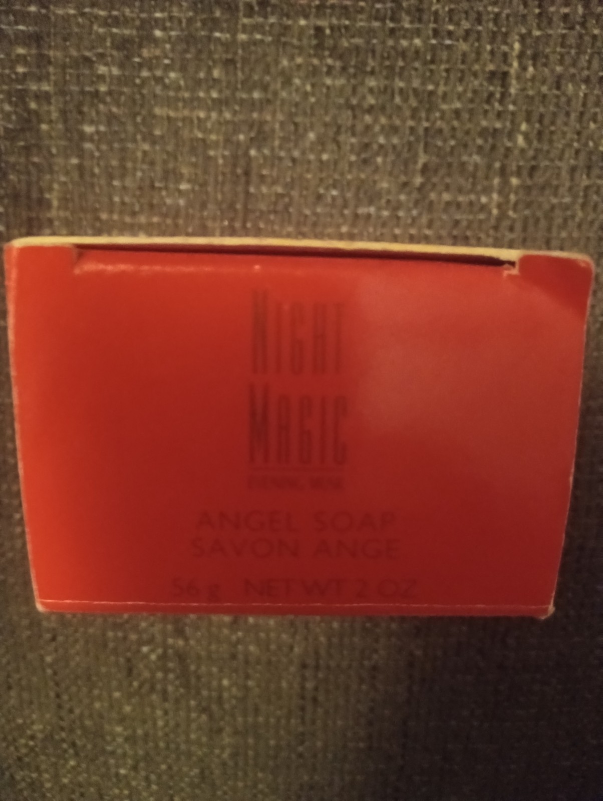 VINTAGE AVON NIGHT MAGIC ANGEL CHERUB SOAP 2 OZ