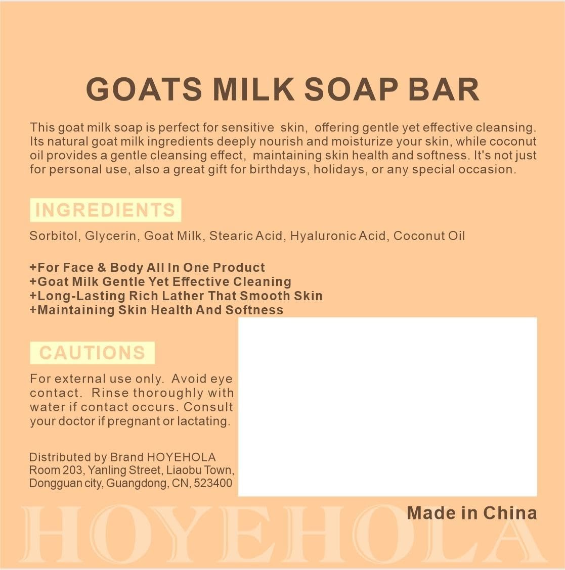 Goat Milk Soap Bar 3 Packs – Natural Moisturizing Soap Bar for Men All Skin T…