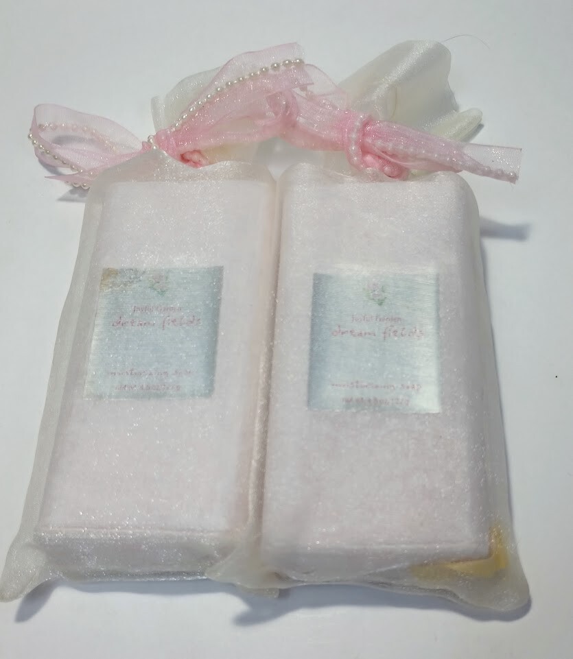 2-Bath Body Works Joyful Garden Dream Fields Moisturizing Bar Soap Sealed 4.5 Oz