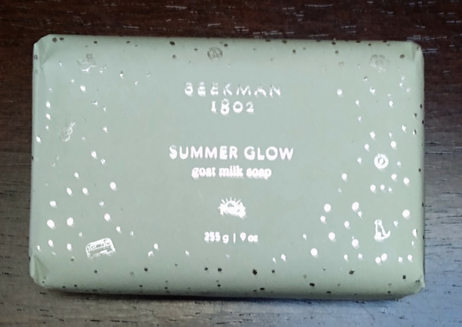 Beekman 1802 Goat Milk Bar Soap Set of 3 Summer Glow Jumbo 9 oz each New