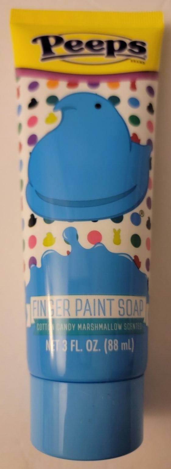 PEEPS Kids Bathtub Finger Paint Soap 3 oz 4 Pack Yellow Pink Blue Purple NEW