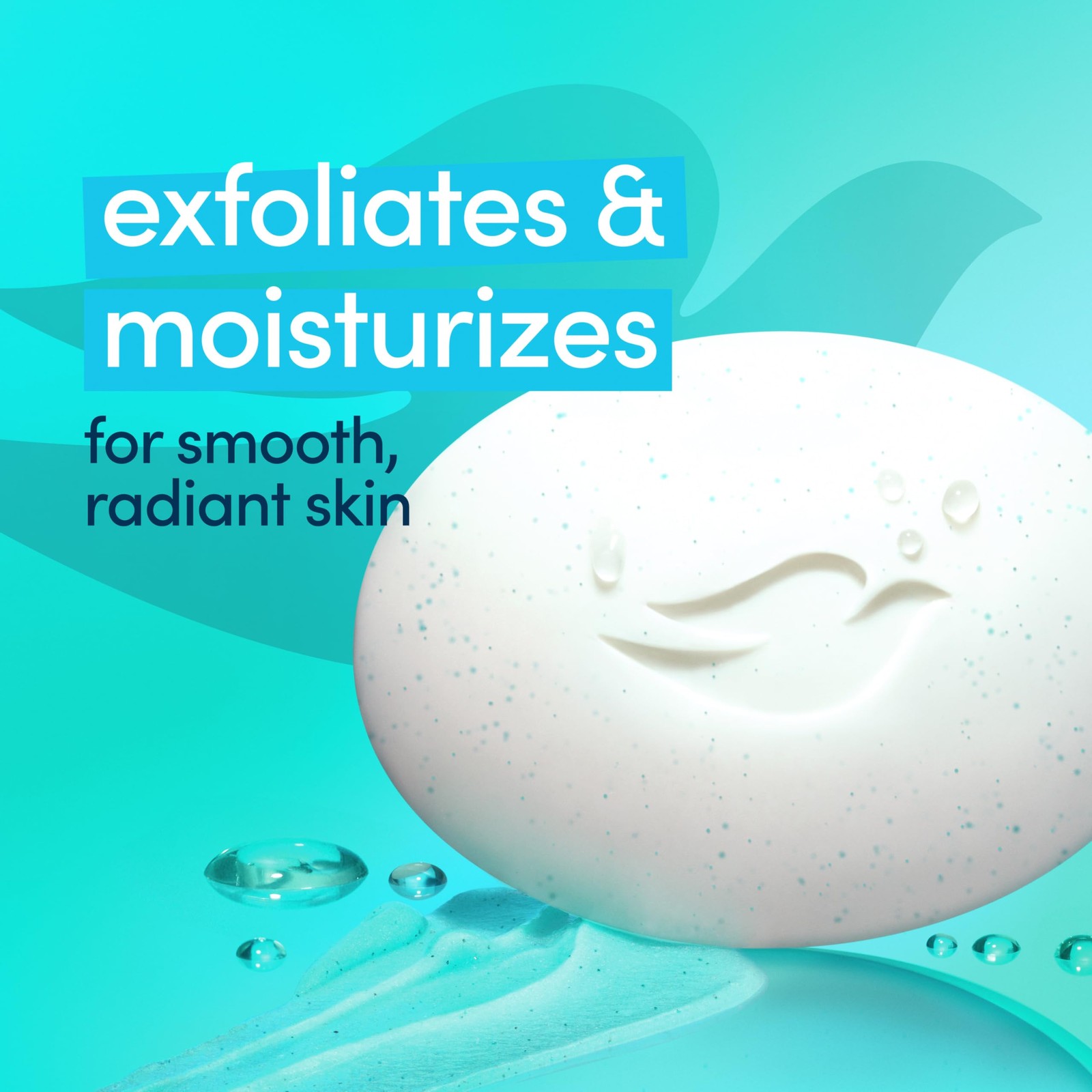 Exfoliating Beauty Bar Soap 8 Count Gentle Cleanser Skin 3.75 oz Renewing