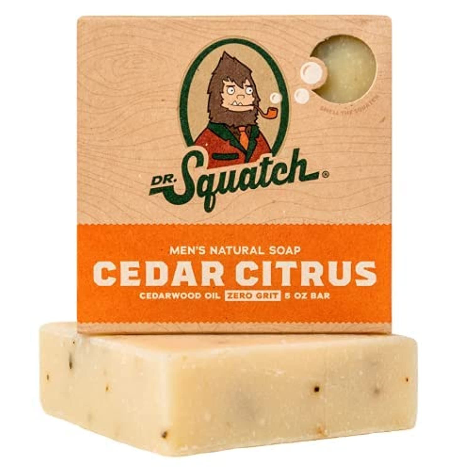 Handmade Cedar Citrus Soap Bar for Sensitive Skin – Energizing & Organic