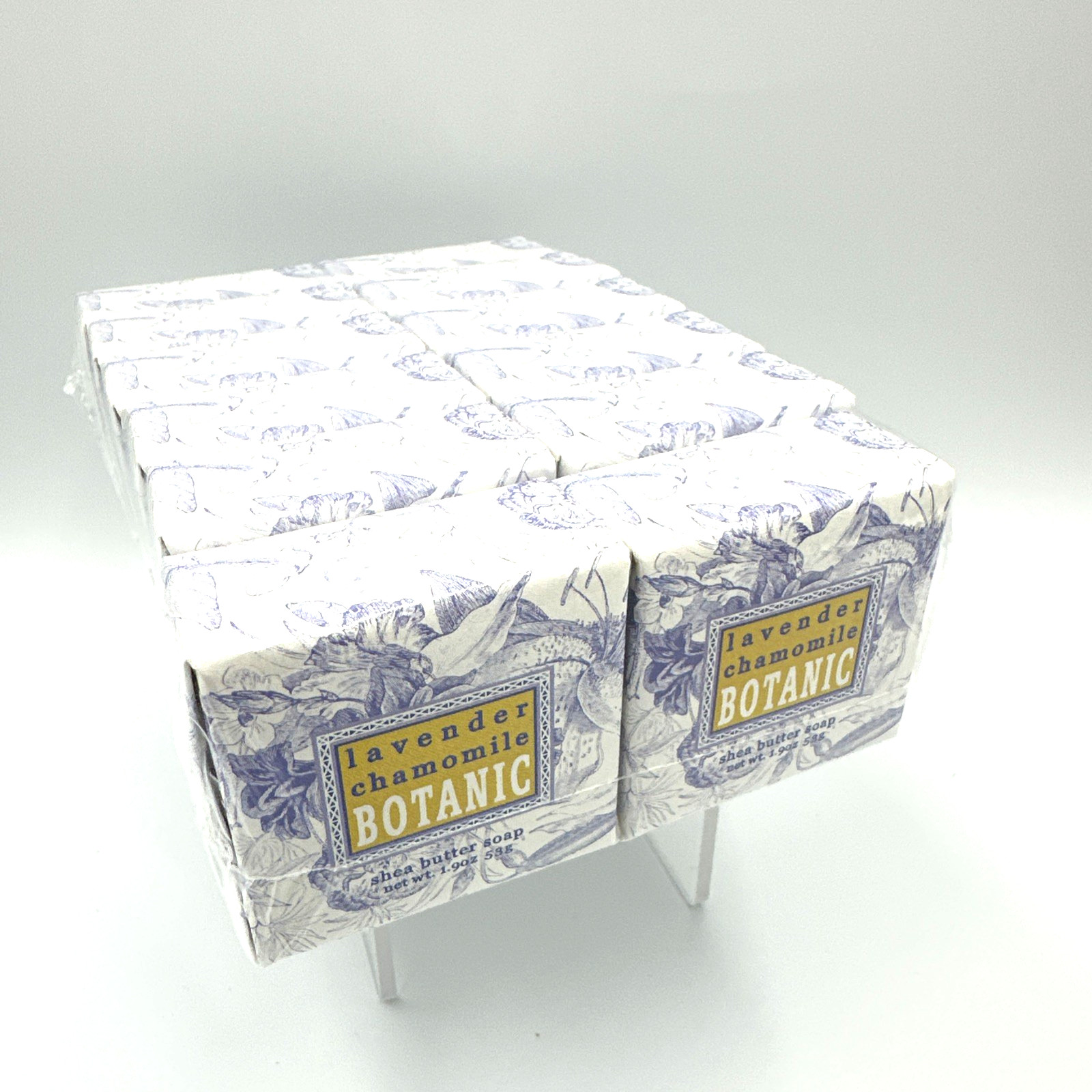 Greenwich Bay Lavender Chamomile Shea Butter Soap Lot Of 12 Bars/1.9oz Each