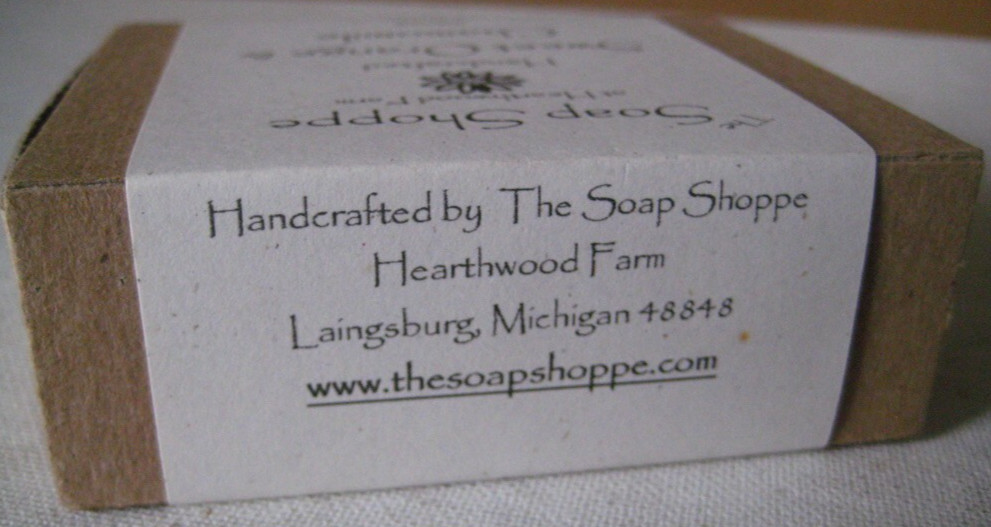 The Soap Shoppe at Hearthwood Farm Handcrafted Sweet Orange & Chamomile 5 ounces
