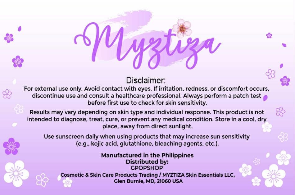 Myztiza Glutathione Bar Soap for Face & Body – 2 Pack 135g Each