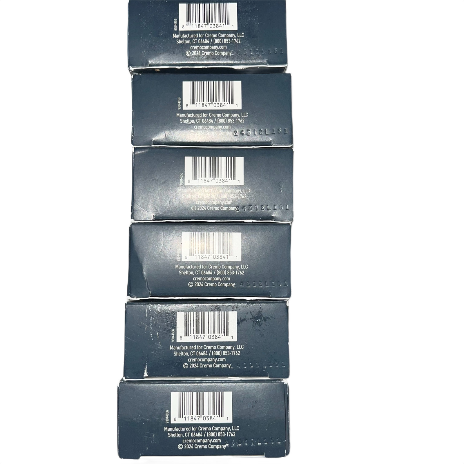 6 Pack Cremo Palo Santo Exfoliating Body Bars Lava Rock Shea Butter 5 oz NEW