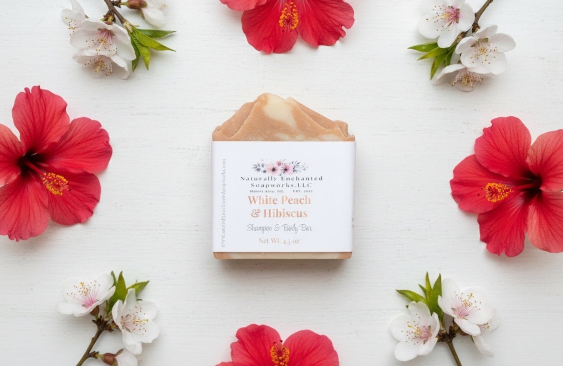 Natural Shampoo Bar Solid~Apple Cider Vinegar~Coconut Milk~Natural Handmade Soap