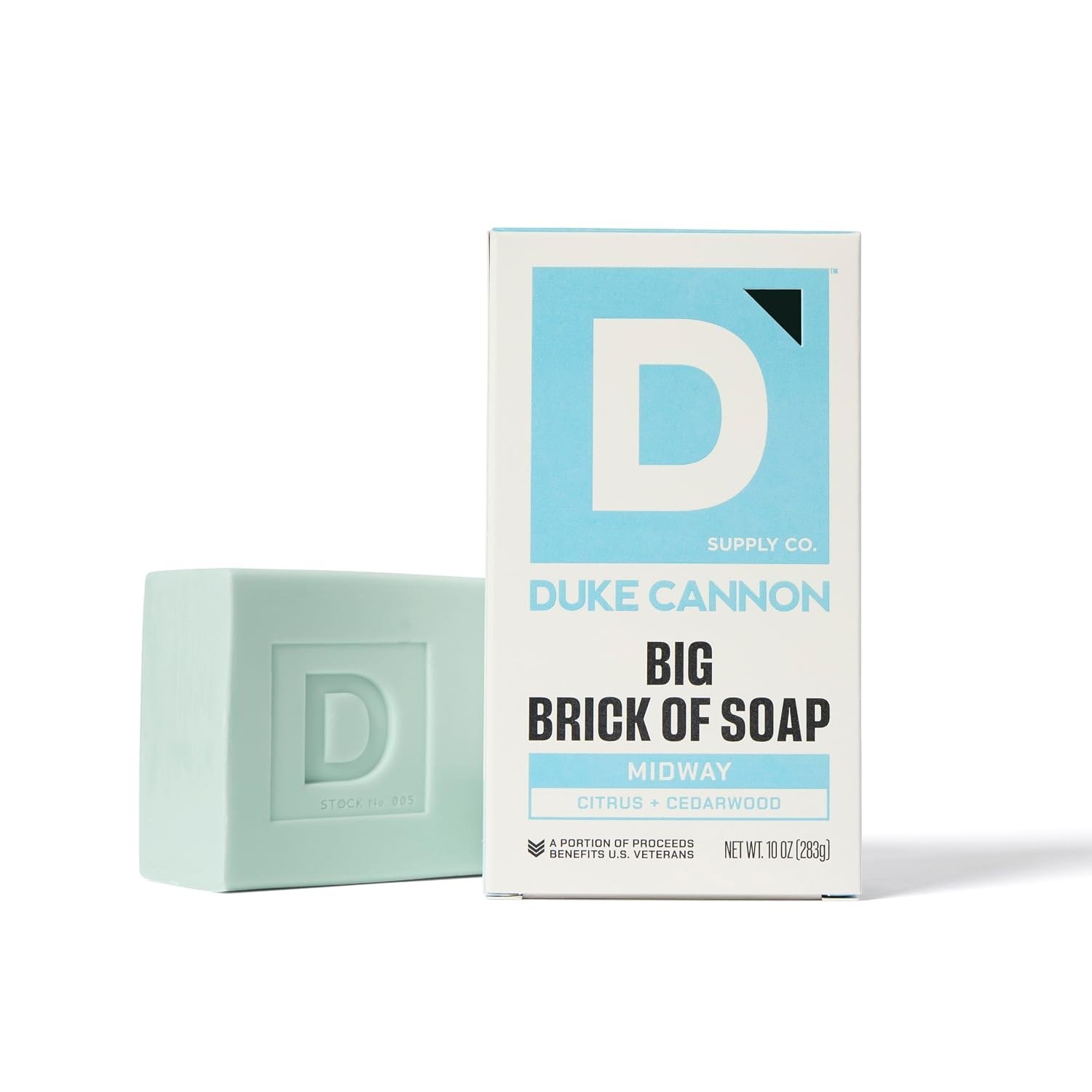 Triple-Milled Extra Large Bar Soap – Refreshing Midway Scent for All Skin Types