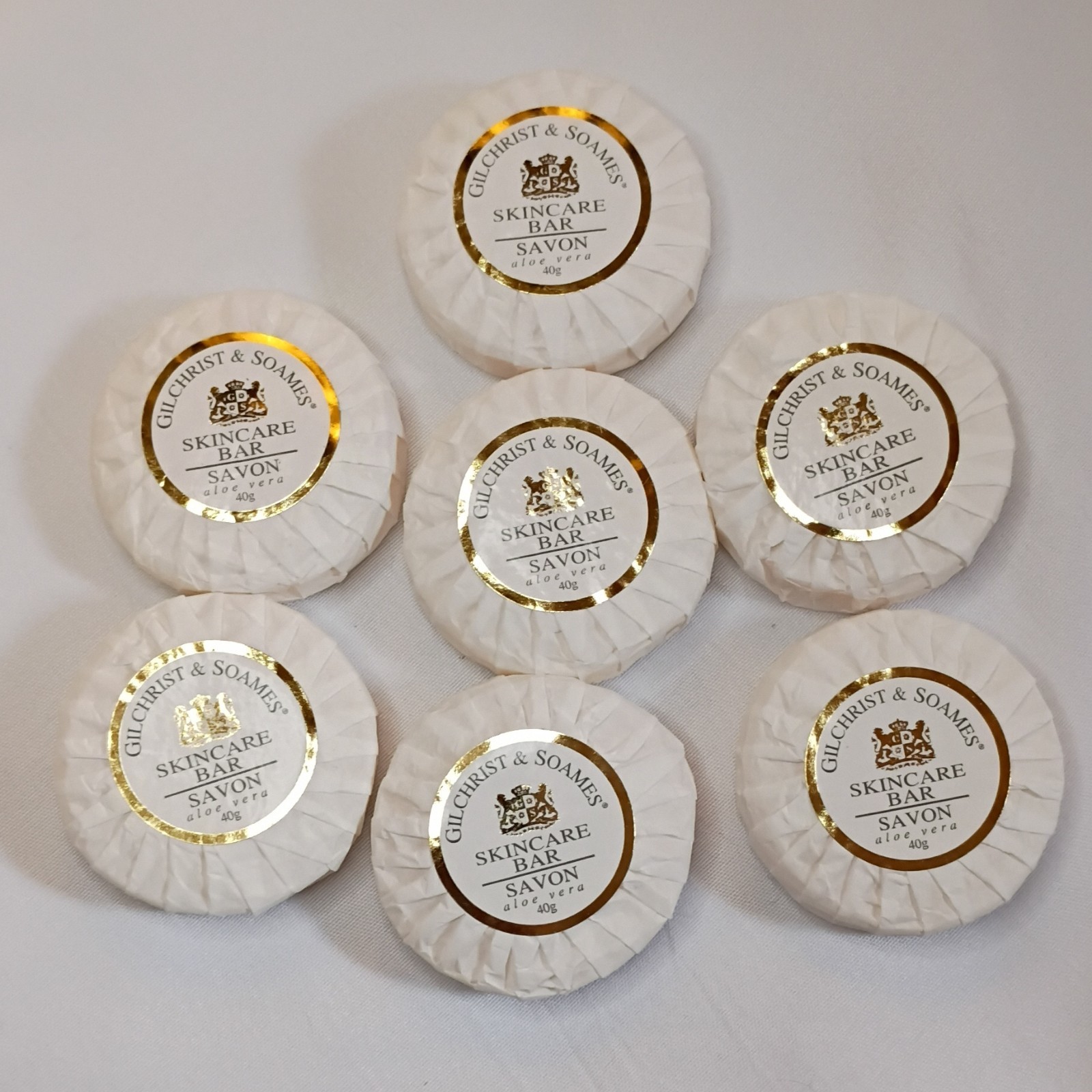 Gilchrist & Soames Skincare Bar Lot Of 14 Bars New In Wrapping 5-80g 7-40g 2 20g