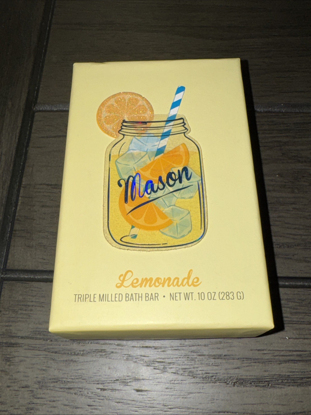 Lemonade by CST Triple Milled Bath Bar Soap Large 10 OZ Bar In Gift Box Luxury