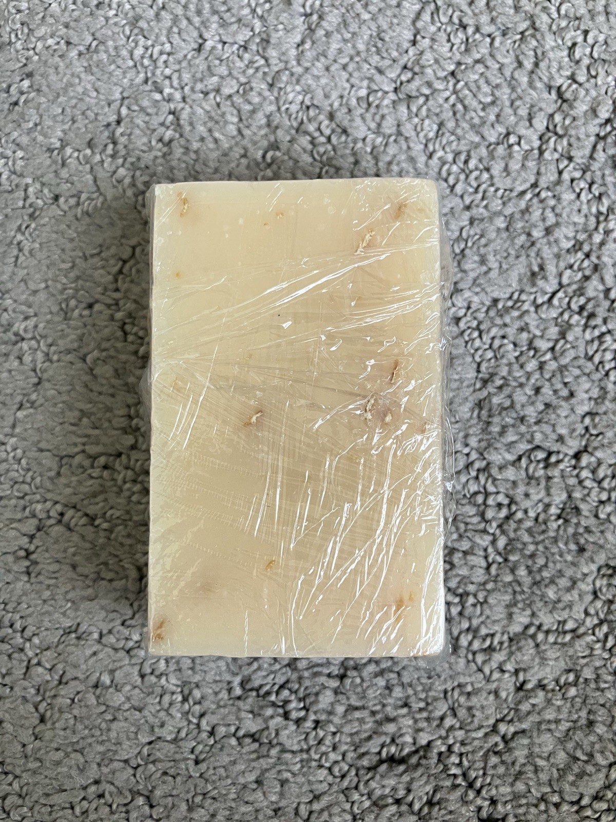 Set of 4 Natural Handmade Bar Soaps: Oatmeal, Lavender and Lemon: 3.25x2x1 🫧