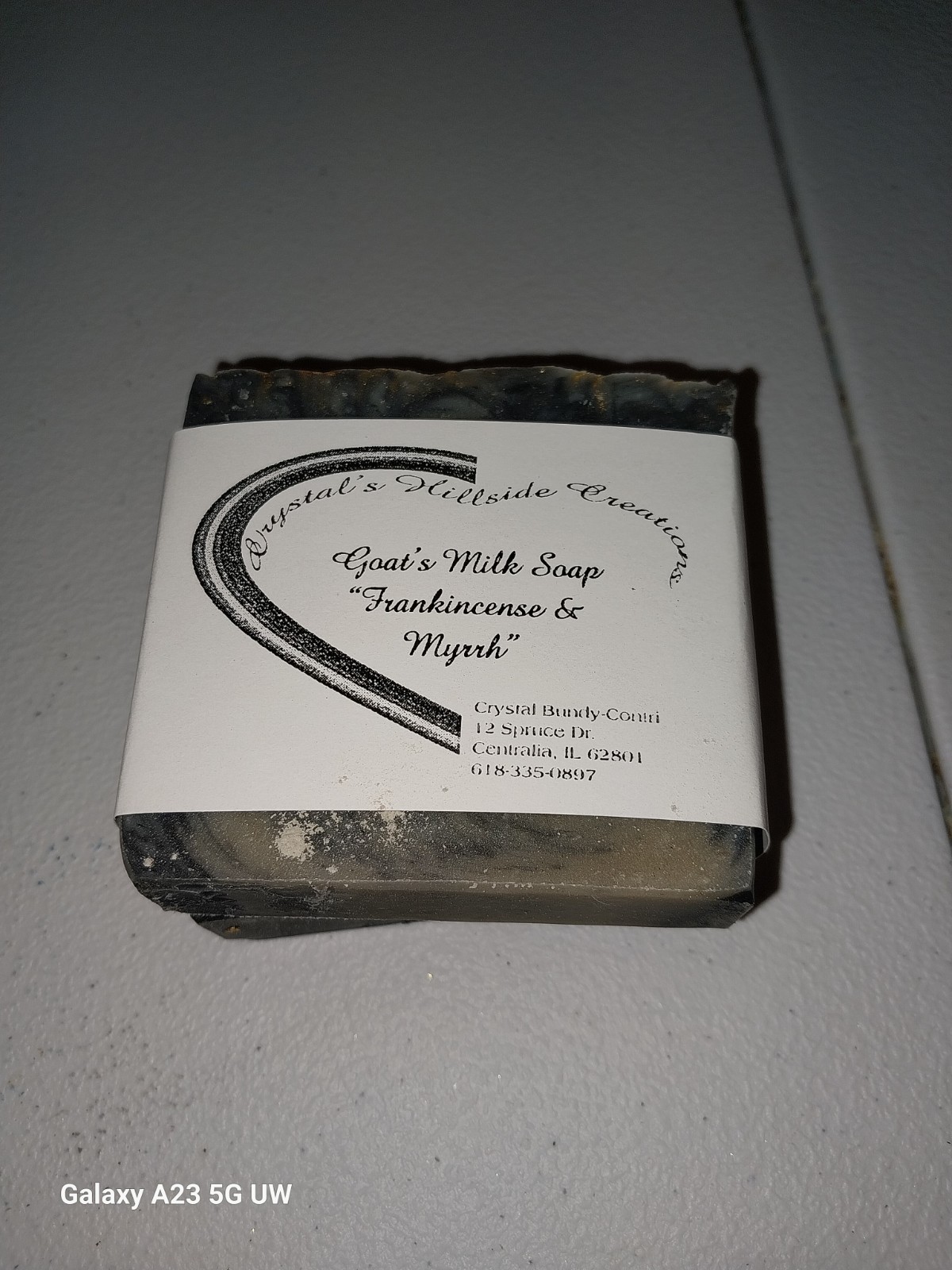 Frankincense And Myrrh Goat Milk Soap
