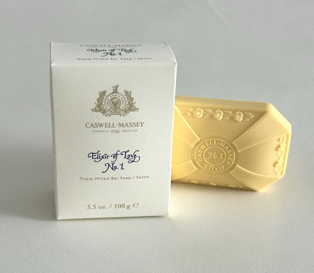Caswell Massey Elixir Of Love No 1 Triple Milled Bar Soap 3.5 oz