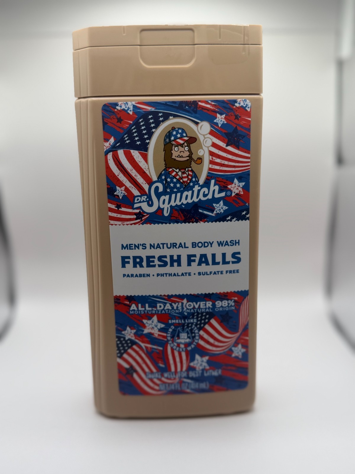 Dr Squatch 4th of July Bundle Freedom Fresh Fresh Falls Soap Body Wash Deodorant