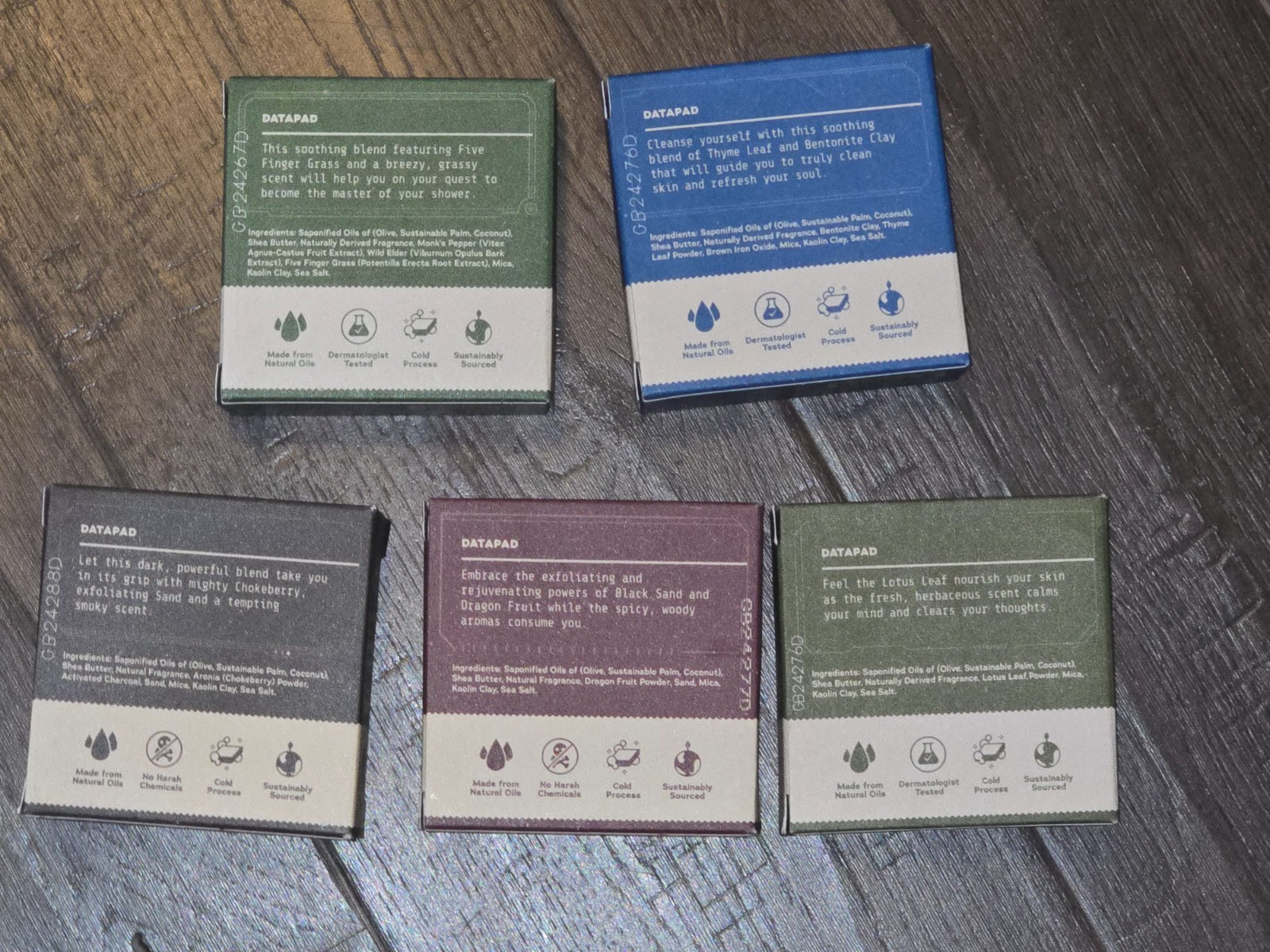 LOT of 5 Squatch STAR WARS soap Legendary Wisdom Hope Ruthless Dark Side New Set