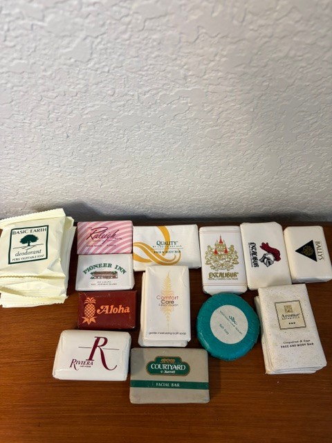 Vintage Lot of 20 Hotel Motel Resort Travel Size Mini Bar Bath Soaps