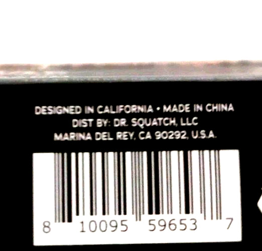 3 Pc Dr. Squatch Personal Care Items 2 Soaps Pine Tar Fresh Fall 1 Soap Dish
