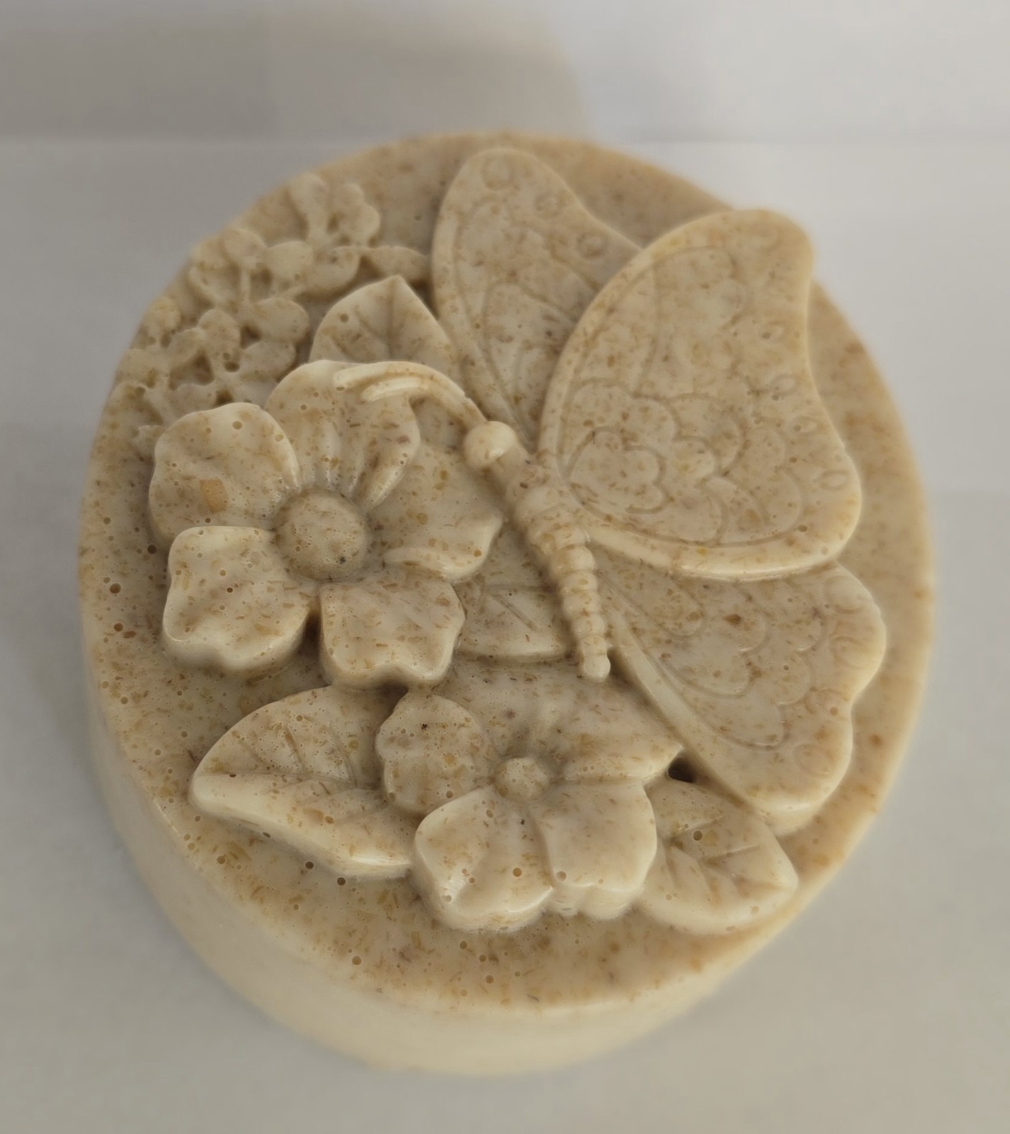 Raw Honey And Oatmeal Organic Vegan Handmade Soap