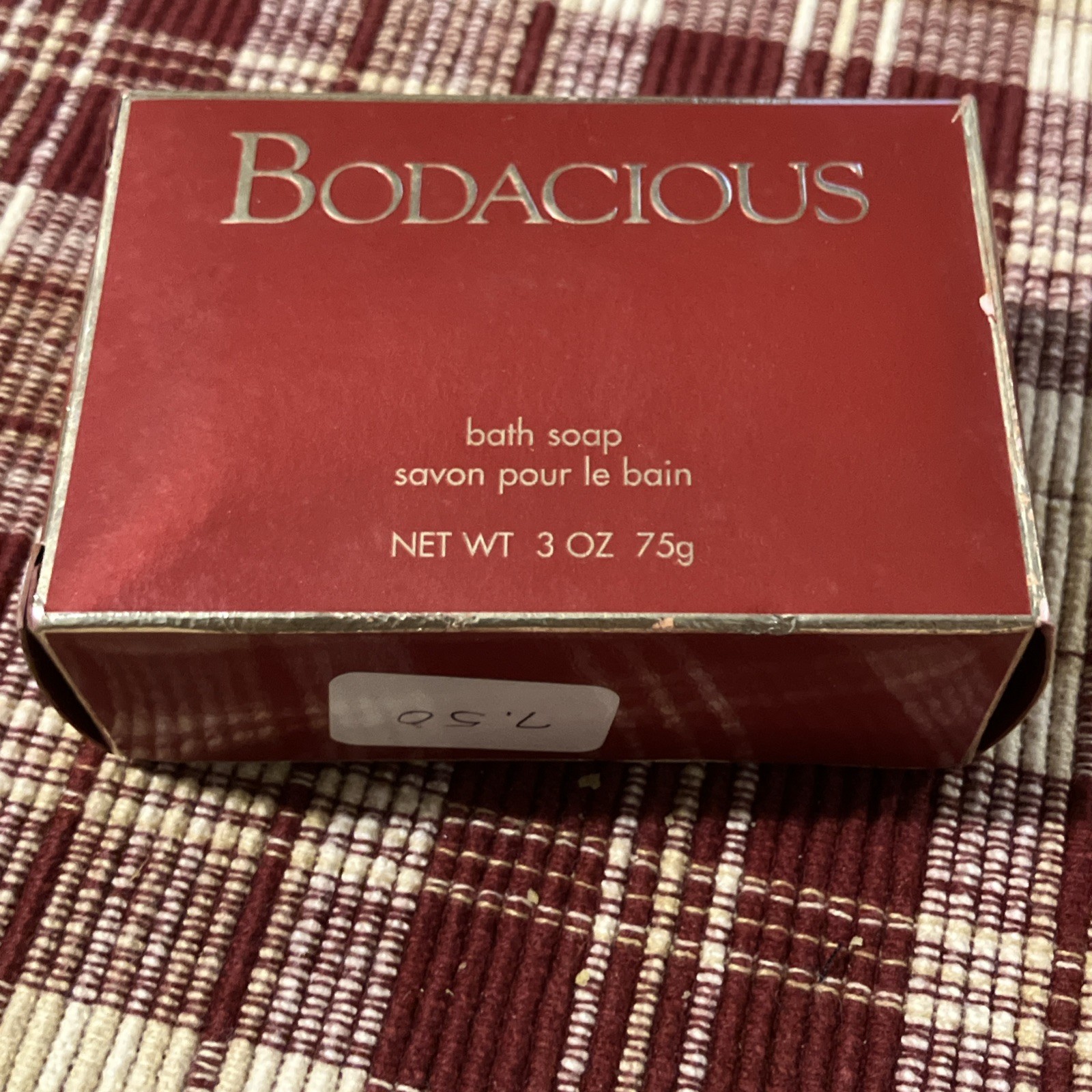Vtg bodacious 1995 Bath Soap savon pour le bain Made In USA Still Wrapped