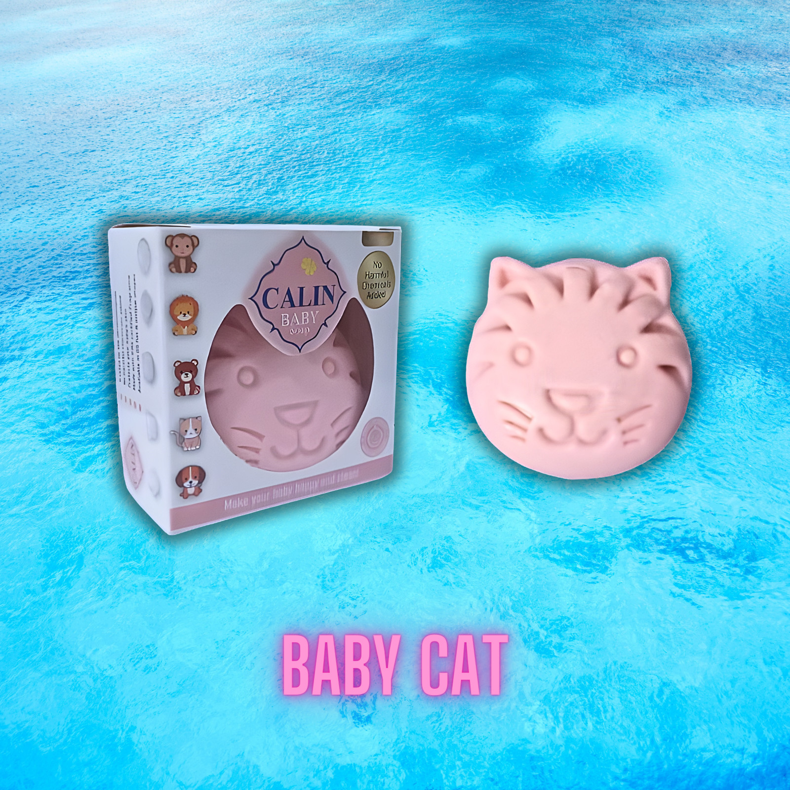 5 Pcs Baby Soaps Trusted By dermatologists 5 Shapes No Harmful Chemicals Added