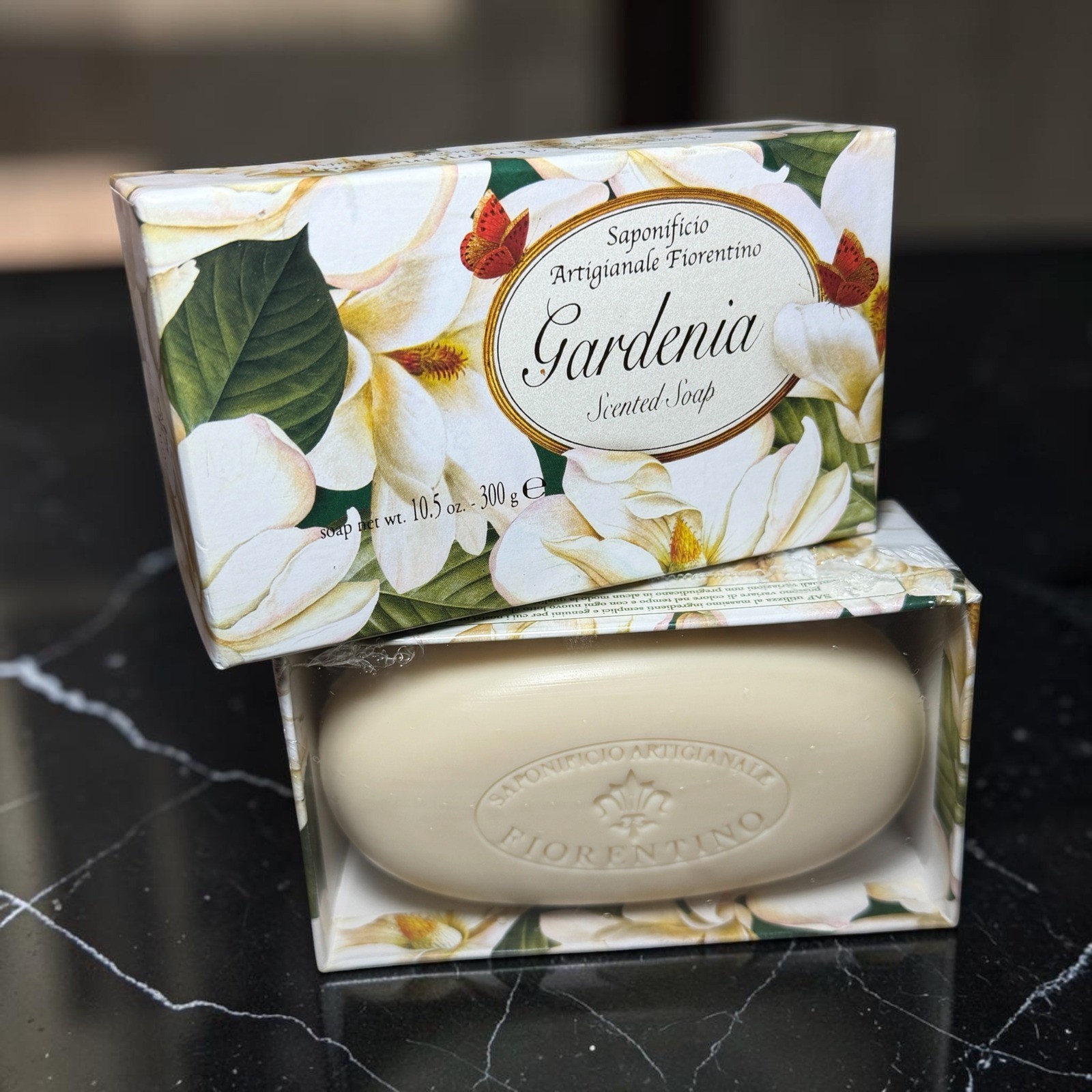 Saponificio Artigianale Fiorentino Gardenia Soap Unisex 10.5oz Italian Floral