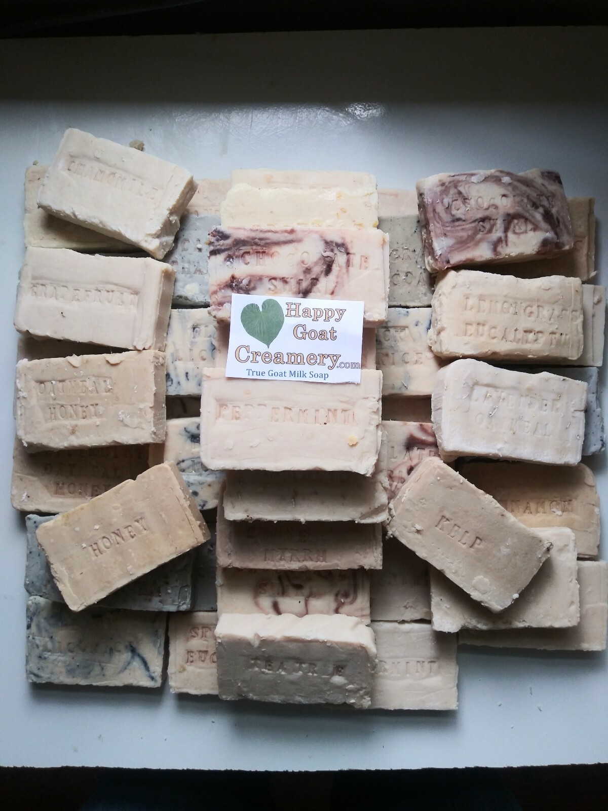 100 BARS MIXED PACK RAW GOAT MILK SOAP PURE ESSENTIAL OILS CHEAP BULK WHOLESALE