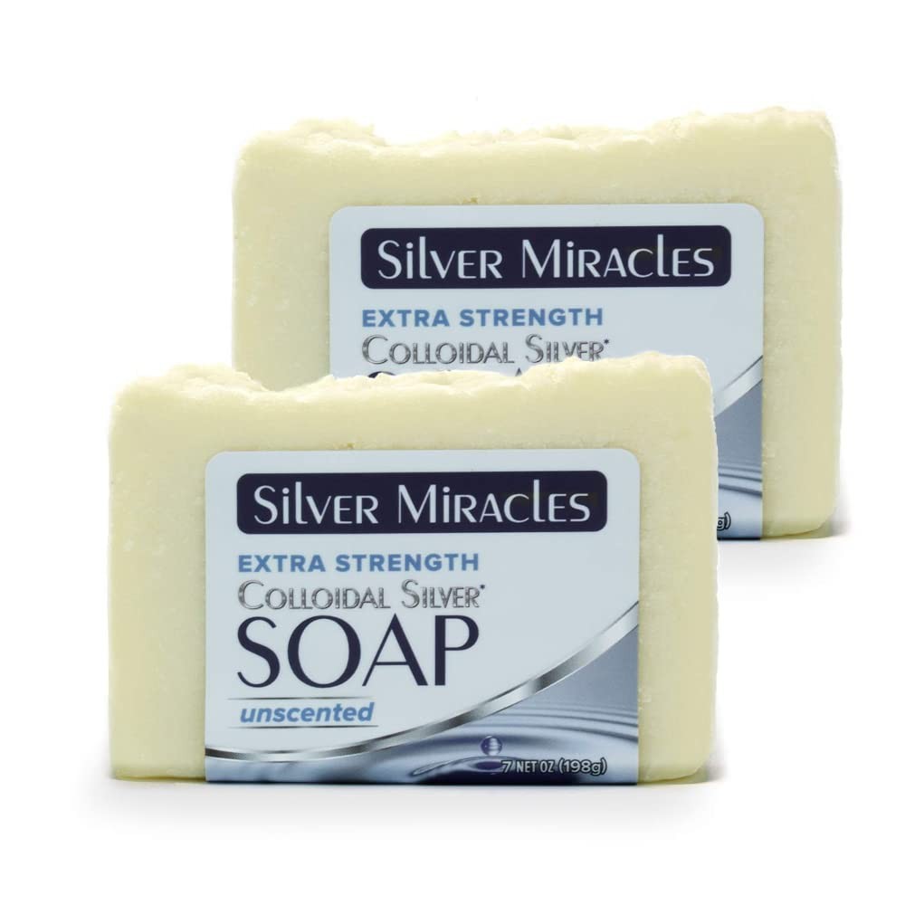 Silver Miracles – Extra Strength Colloidal 3.5 Ounce (Pack of 2), red