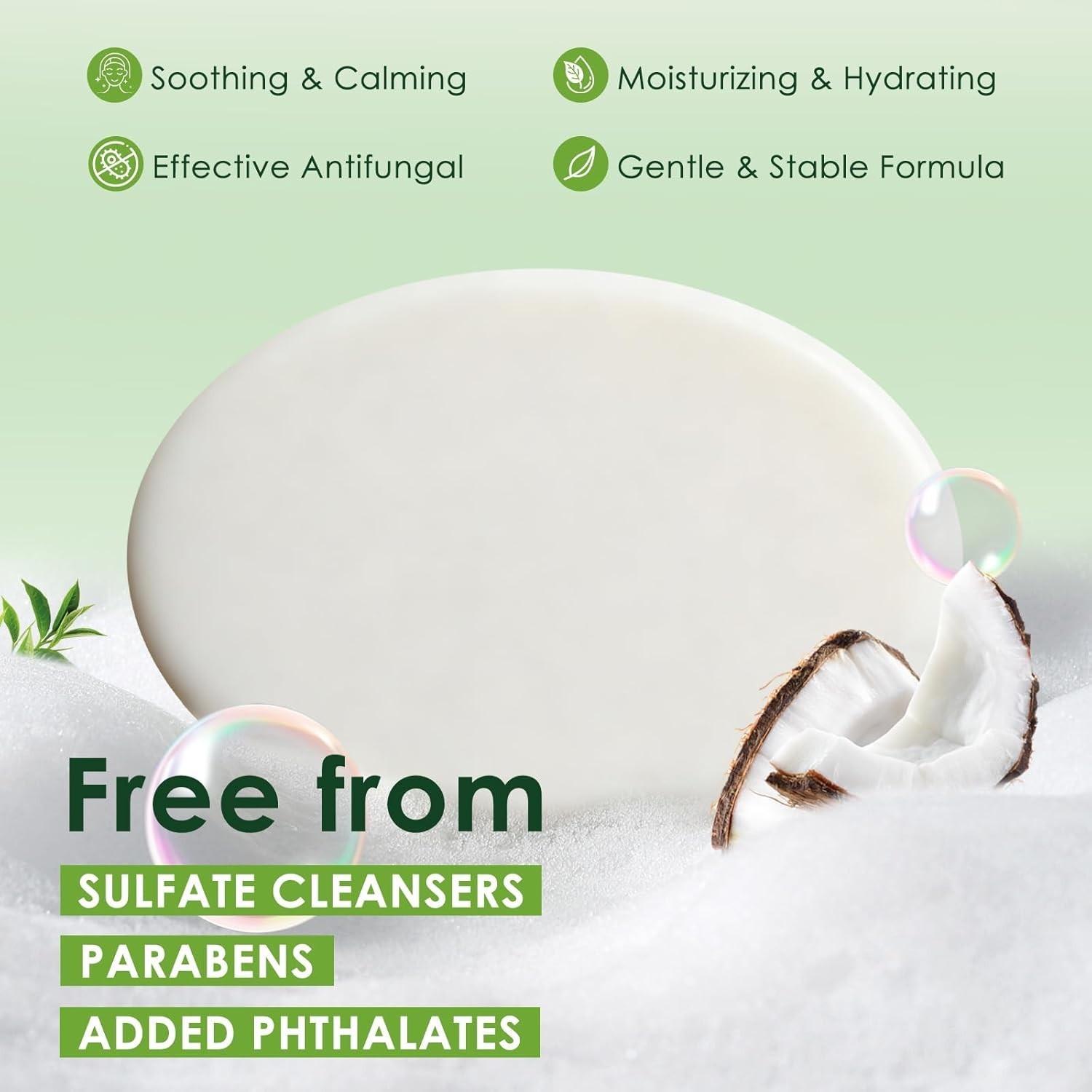 Tea Tree Antifungal Soap Bar – Skin Relief for Acne, Athlete’s Foot & More