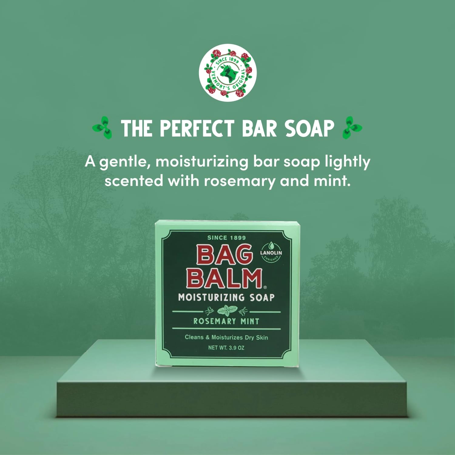 Vermont’s Original Mega Moisturizing Soap Bar, Body Soap, Hand Soap for Dry S…