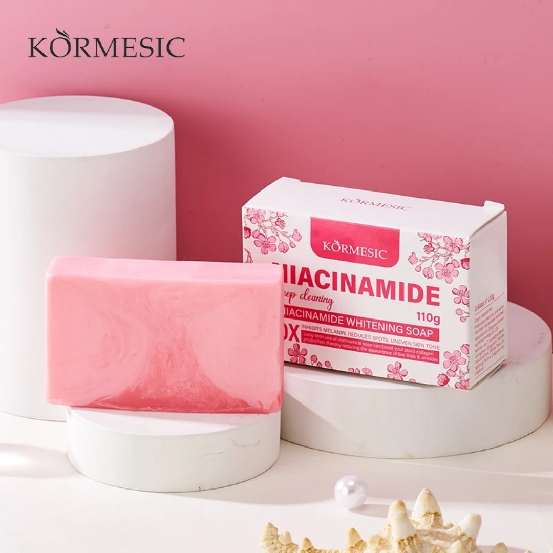 3-pk Niacinamide Brightening Soap Anti-Dark Spot Cleanser, 110g [USA Stock]