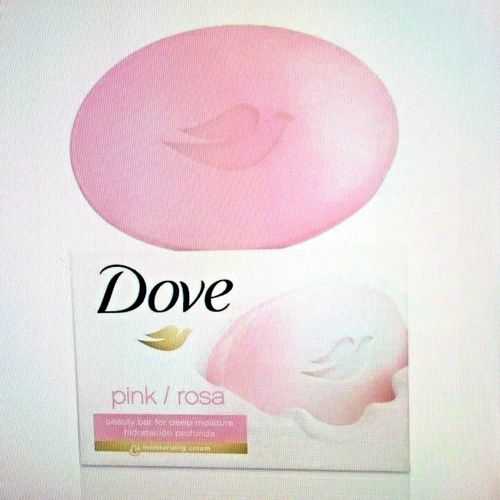 24 PKDove Pink Bar Soap For Soft, Smooth Skin, 3.17oz (Pk of 24) Moisture Cream