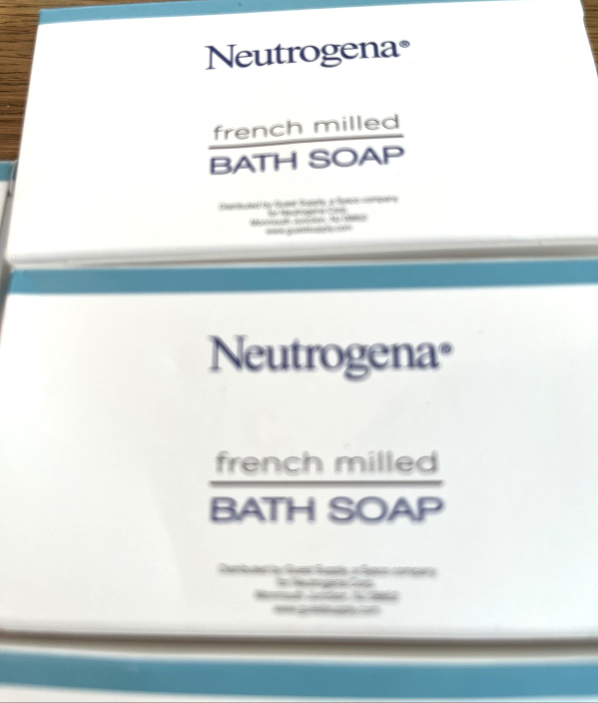 Neutrogena French Milled 4 Bath Soap + 2 Facial Bars Travel Size NEW Bath/Body