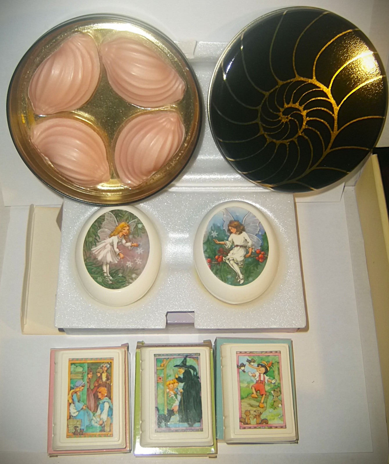 PERFUMED SOAP LOT Vintage Avon Storybook Enchanted Land Sea Treasures 1980s VTG