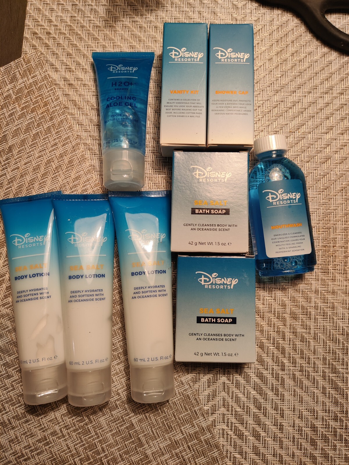 NEW DISNEY RESORT H20+ SPA DELUXE LOT OF 6