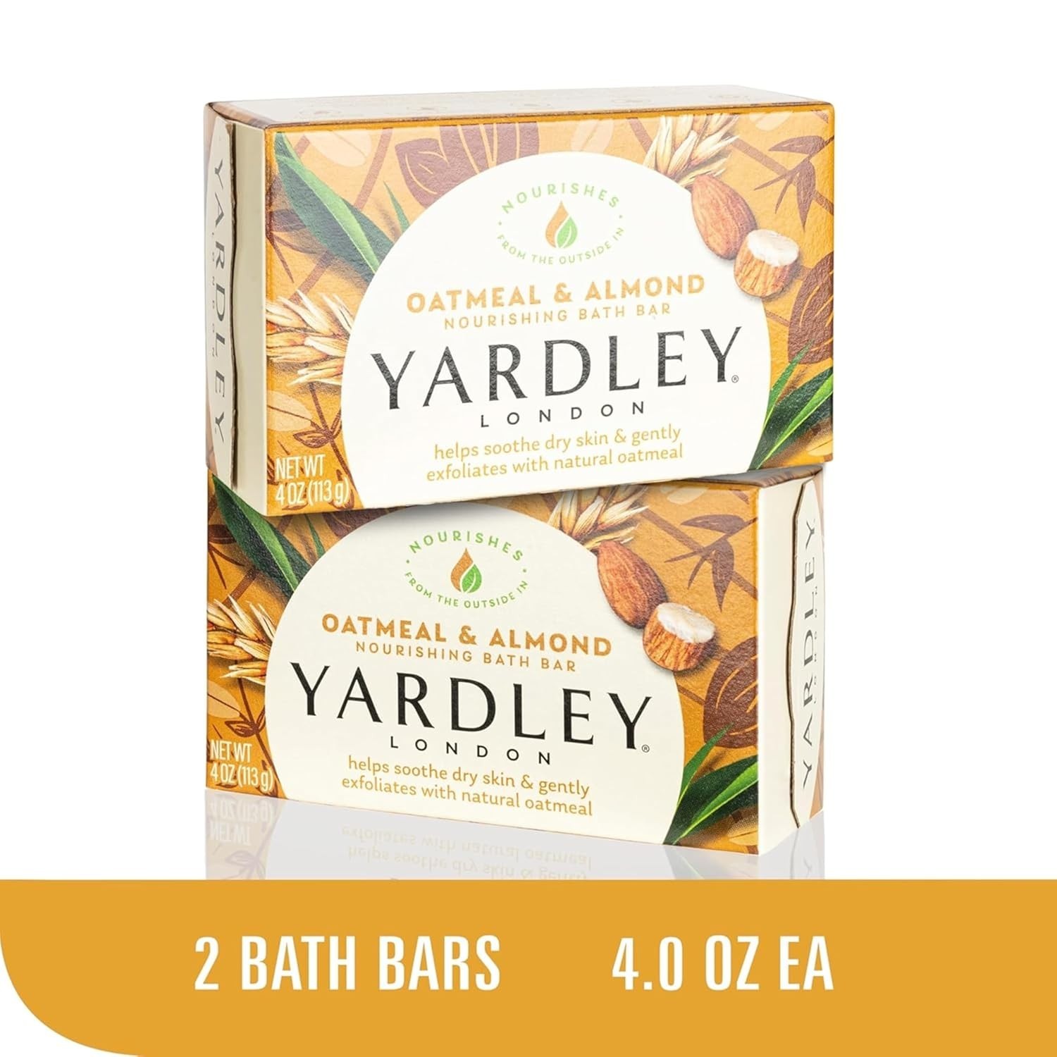 London Soap Bath Bar Bundle – 10 Bars: English Lavender, Oatmeal and Almond, …