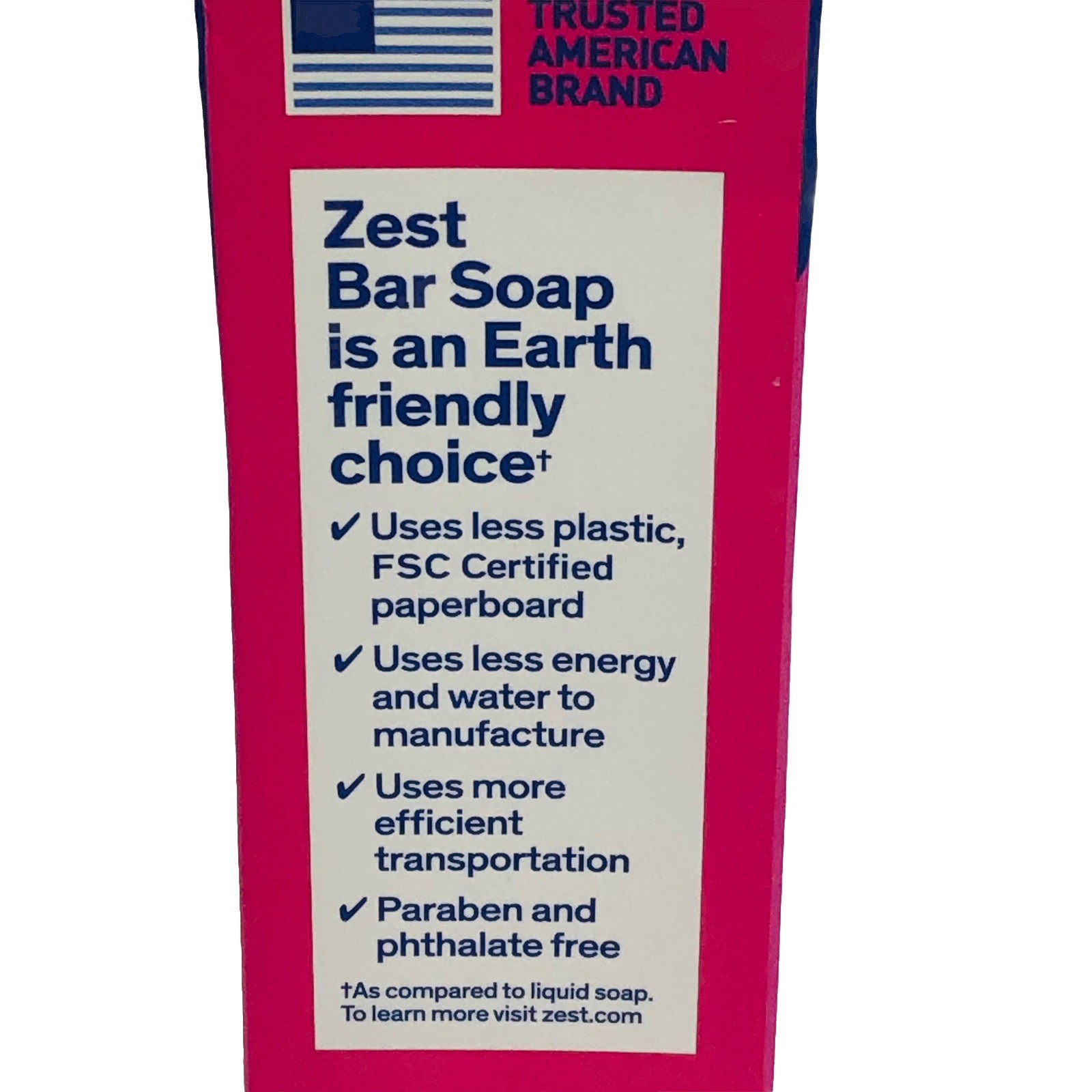 5 ZEST Bar Soap Moisturizing Lush Orchid & Almond Oil Large Bars 7.05oz