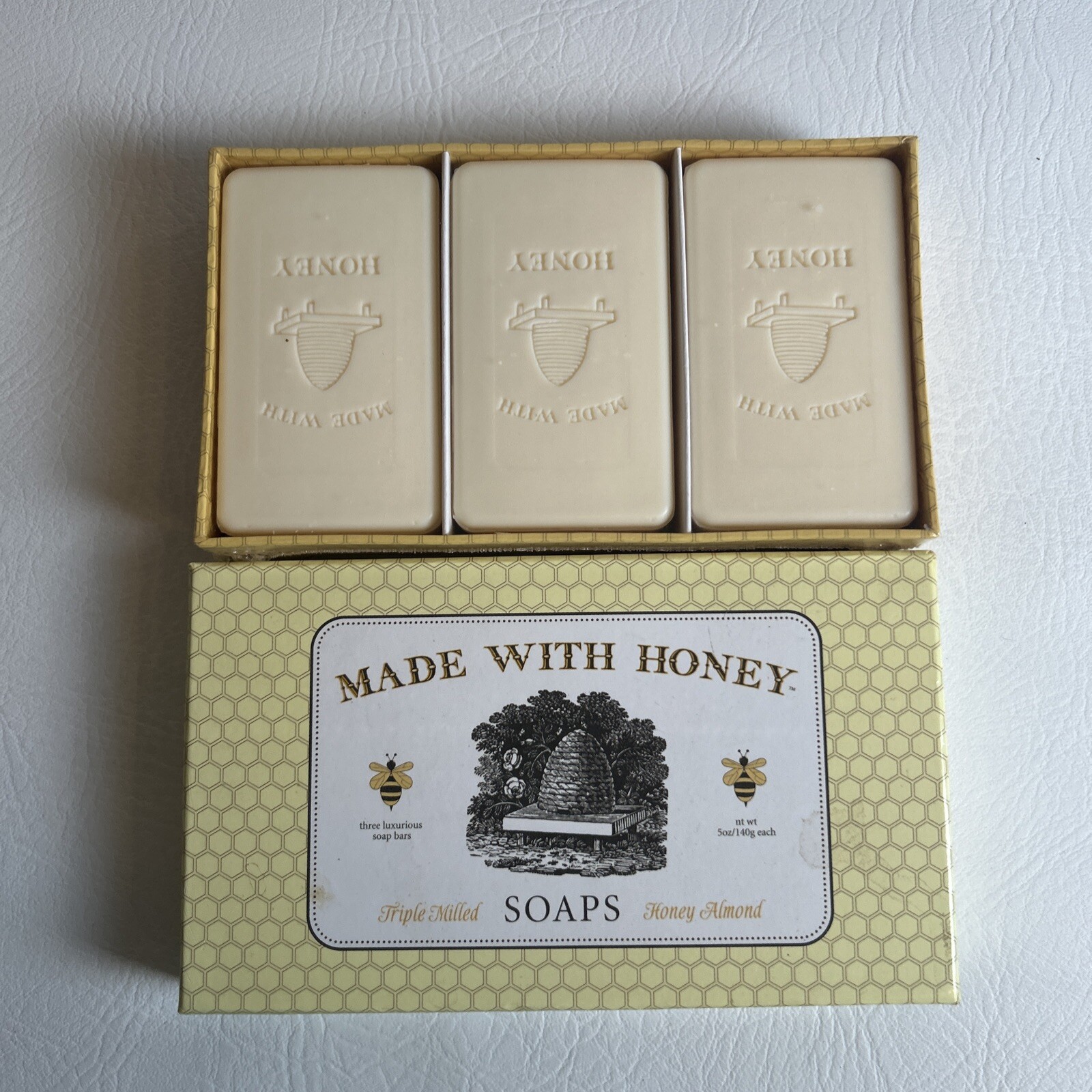 Finnegan & Flaugherty Made With Honey Soap Triple Milled Honey Almond