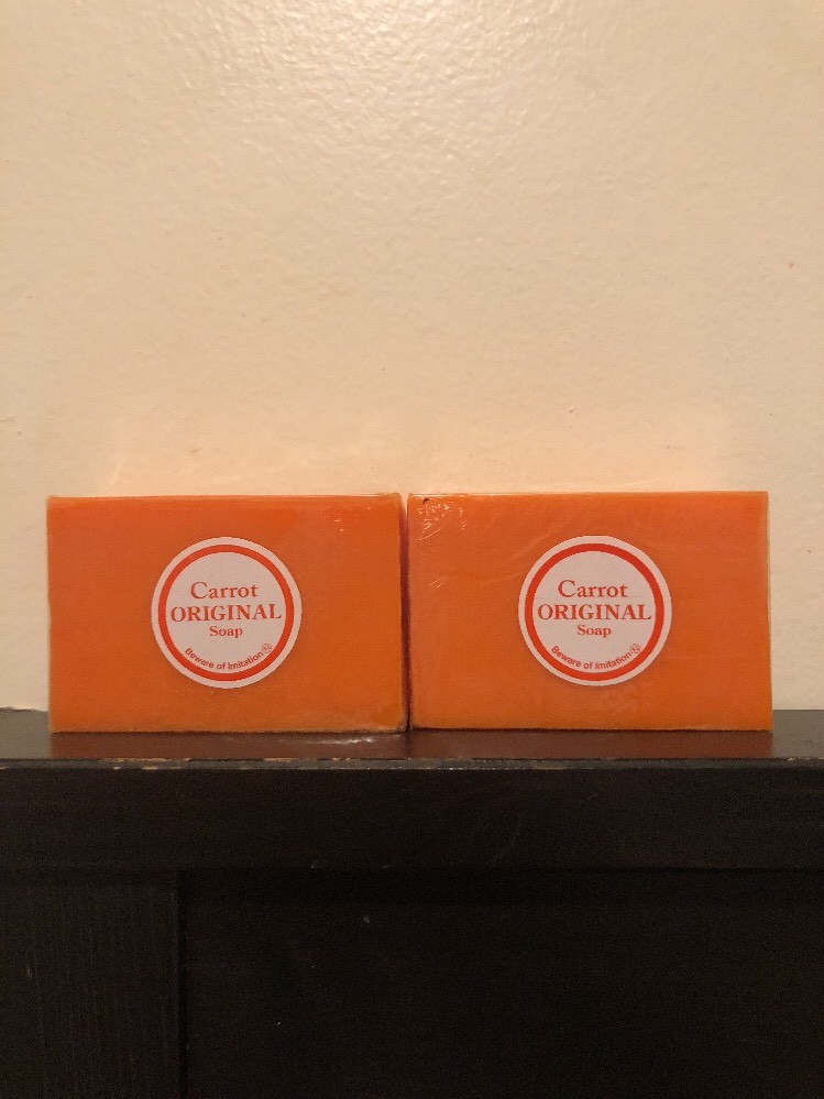 2 x Original Carrot Soap. USA SELLER