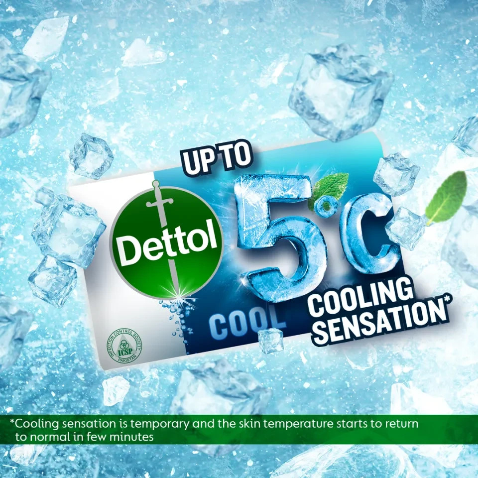Dettol Anti-Bacterial Cool Soap 110g