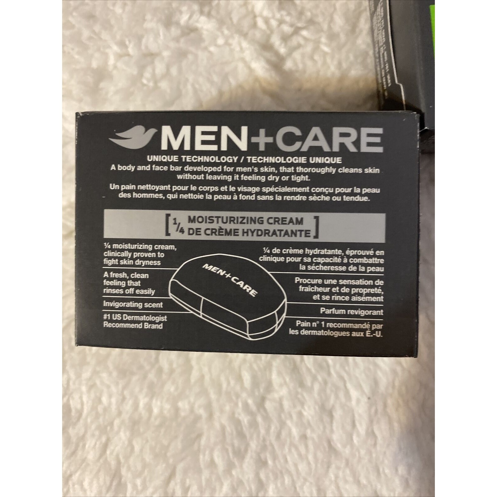 DOVE Men Care SOAP Extra Fresh Scent 4-Pack of 90g Soap Bars