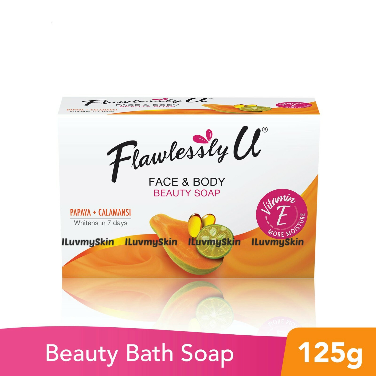Flawlessly U 2in1 Papaya Calamansi Whitening Soap 125g