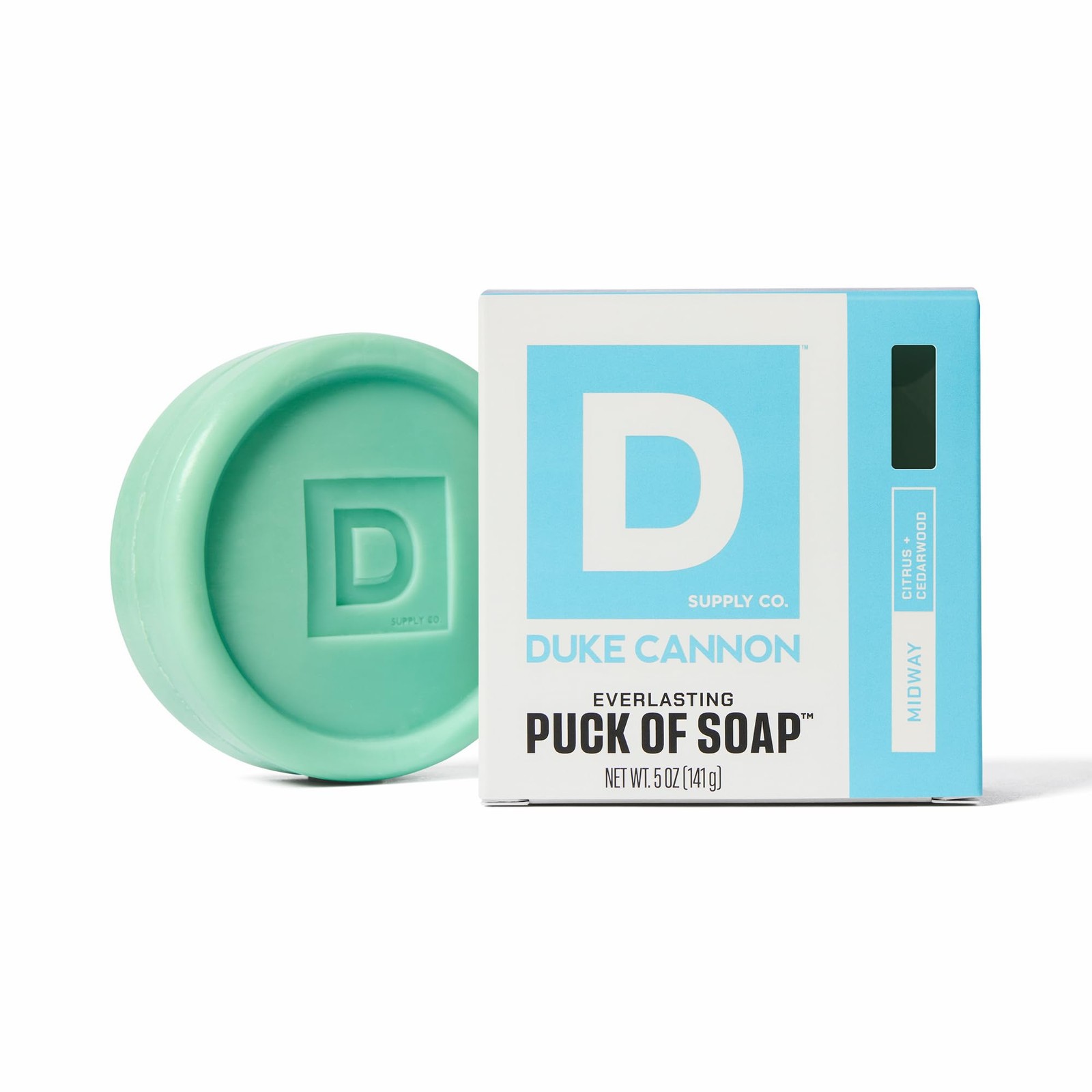 Duke Cannon Supply Co. Bar Soap Puck – Men’s Rounded 5 Ounce (Pack of 1)