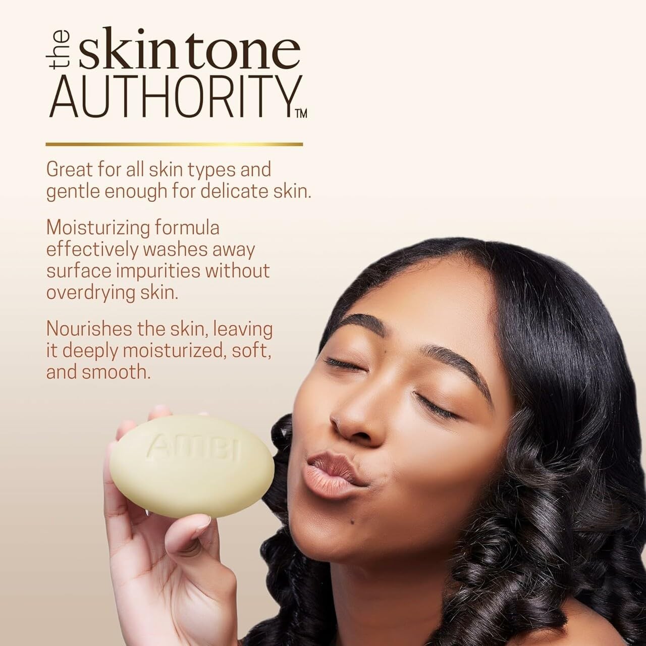 Ambi Goat Milk Face & Body Bar, Moisturizing Formula 5.3 Ounce (Pack of 1)