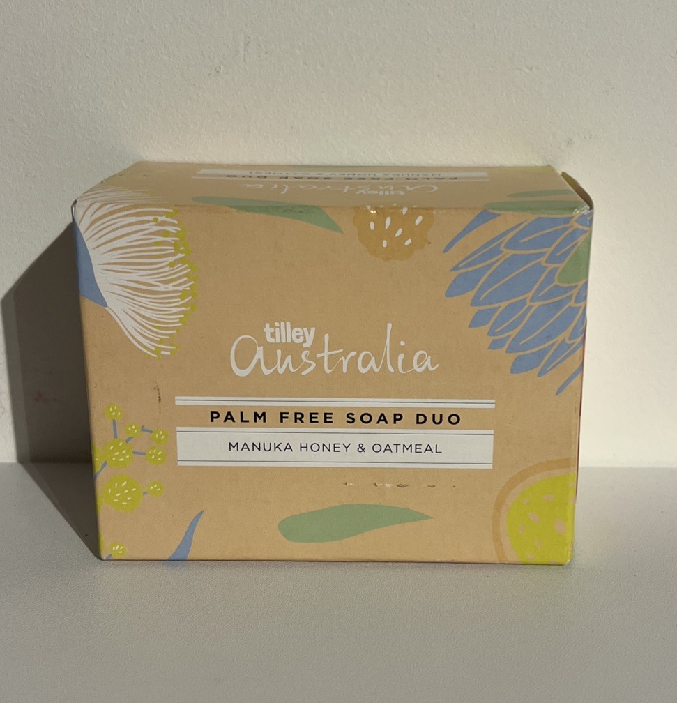 Tilley Australia Manuka🍯Honey & Oatmeal Palm-Free Soap Duo 2 x 250 gm/8.8 oz