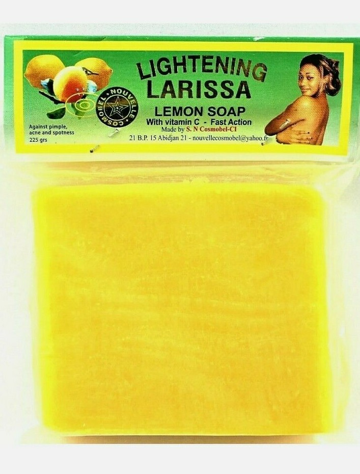 NEW larissa LEMON Beauty Soap Vitamin C, 225g, Nona ALL SKIN ~ FAST SHIPPING