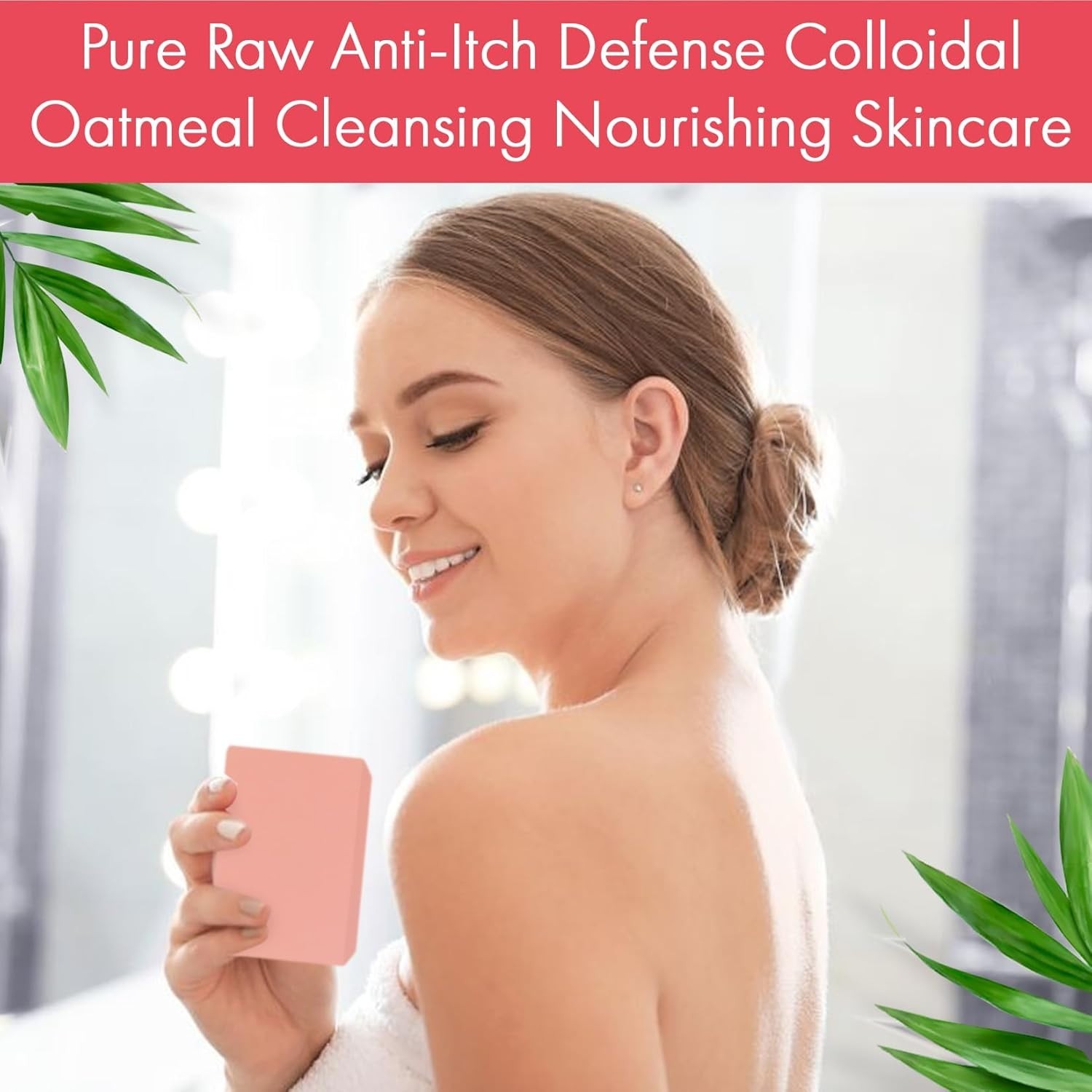 Gentle Calamine Soap Bar – Natural Itch Relief for All Skin Types, 3.5 Oz